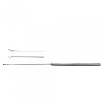Yasargil Micro Curette Straight Stainless Steel, 24 cm - 9 1/2"